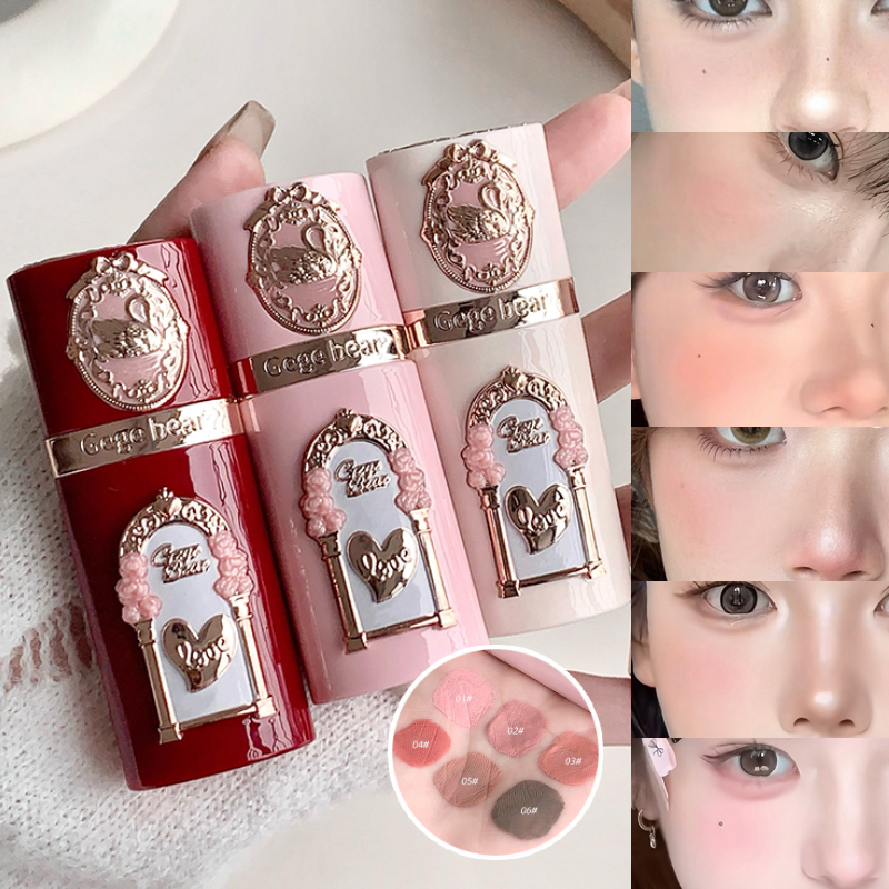Lip Tint Korean - Матовый кремовый стик-румяна GEGE BEAR, 6
