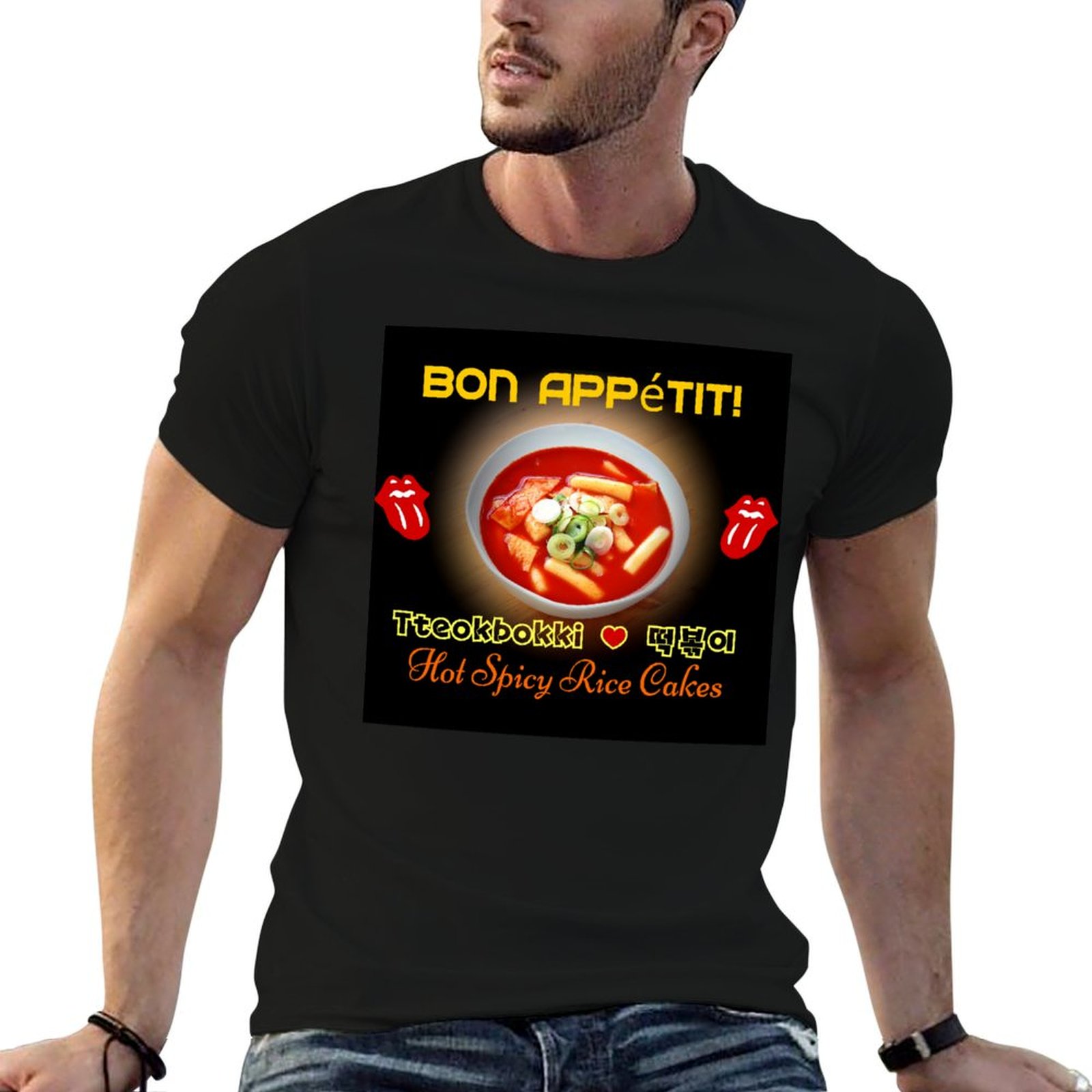 ? Футболка с принтом «TteokBok – обзор и цена Tteokbokki Rice Cake