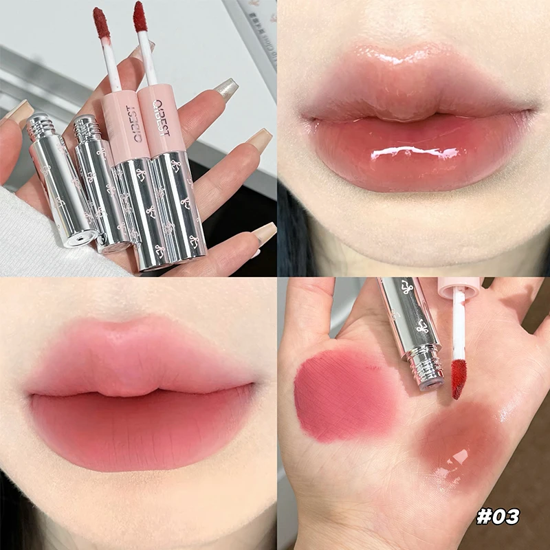 QIBEST двусторонняя глазурь дл – обзор и цена Lip Tint Korean