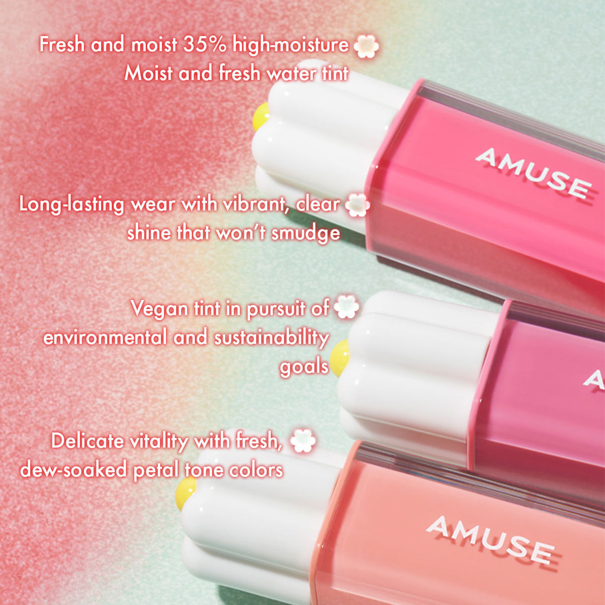 [Распродажа] AMUSE DEW TINT, С – обзор и цена Lip Tint Korean
