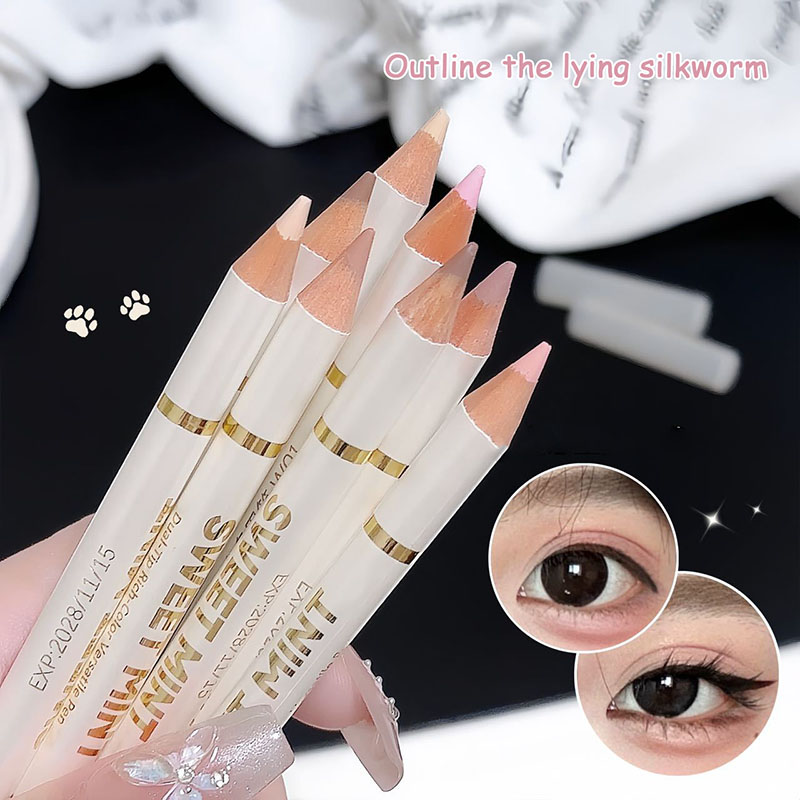 Лежащие тени шелкопряда, освет – обзор и цена Lip Tint Korean