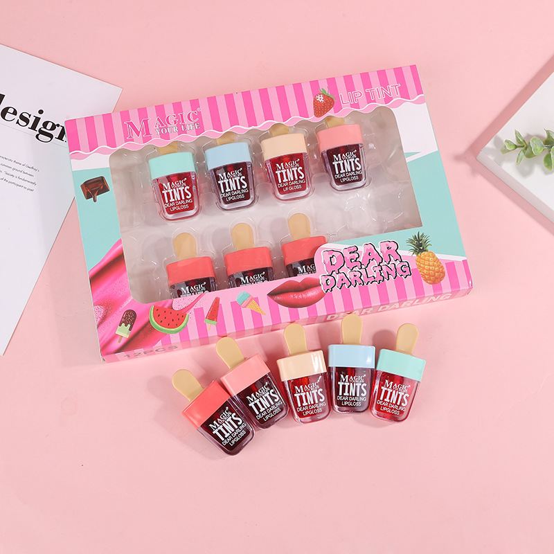 12 шт., корейский тинт для губ – обзор и цена Lip Tint Korean
